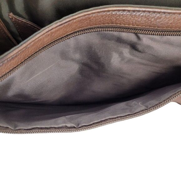 Vintage 80's Wilsons Leather Briefcase Leather Adventure Core Indian Jones Brown - Picture 14 of 16